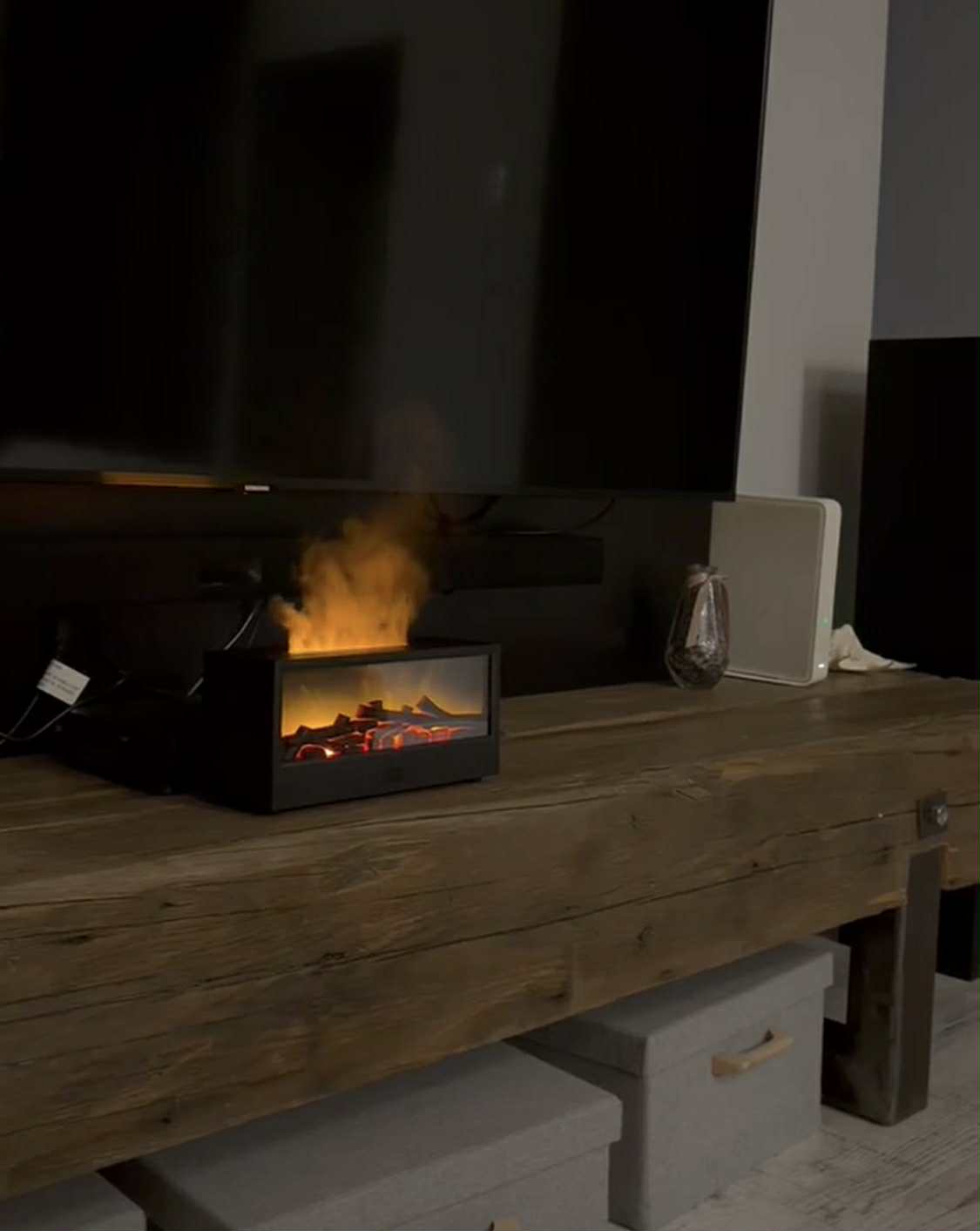 Tűz párologtató + egy ajándék illóolaj (15ml)